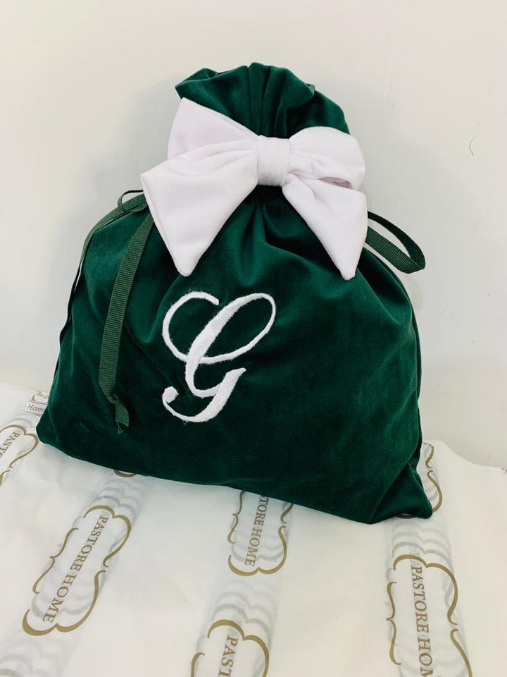 SACCO VELLUTO CON FIOCCO