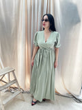 VESTITO MISTO LINO