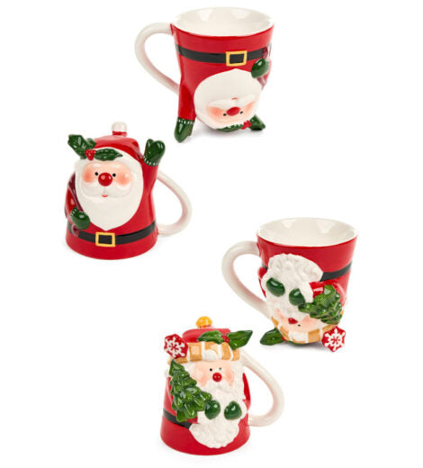 TAZZA BABBO NATALE “ Cartolina di Natale”