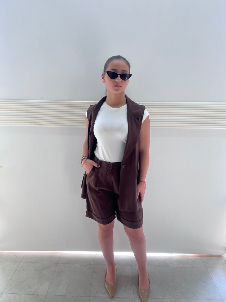 COORDINATO MARRONE
