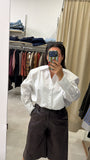 CAMICIA OVERSIZE BIANCA