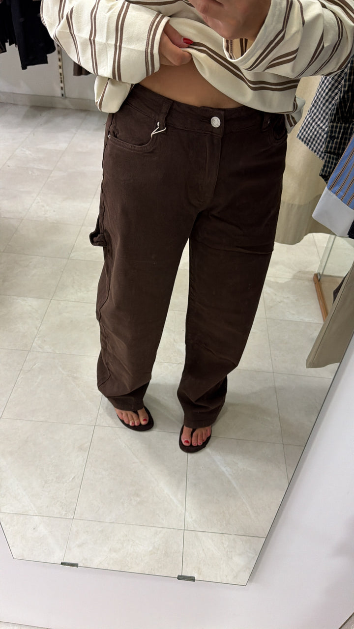 JEANS CARPENTER MARRONE