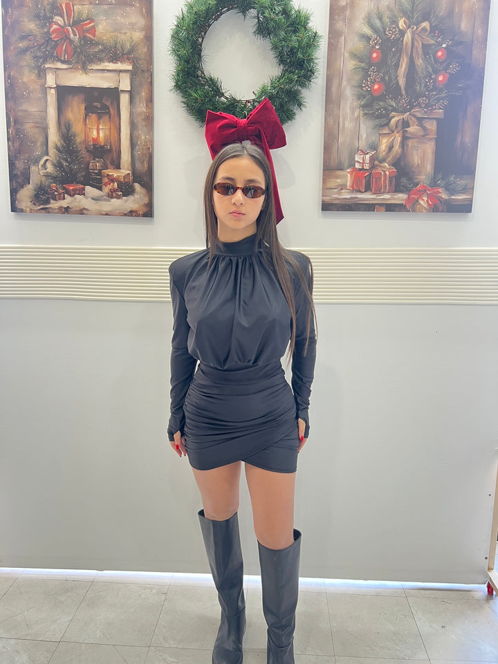 DRESS SCHIENA SCOPERTA NERO