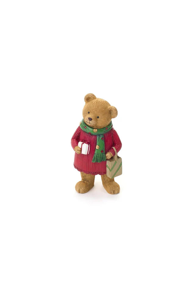 STATUINA ORSETTO 15.5cm”BEAR WONDERLAND “