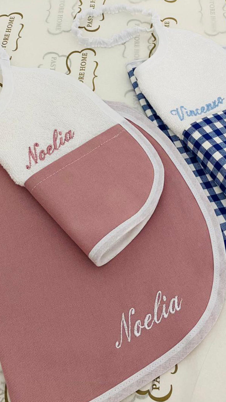 BAVETTA PAPPA “RIGHE&QUADRI”
