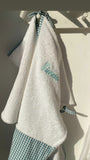 PONCHO “FASCIA RIGHE E QUADRI”