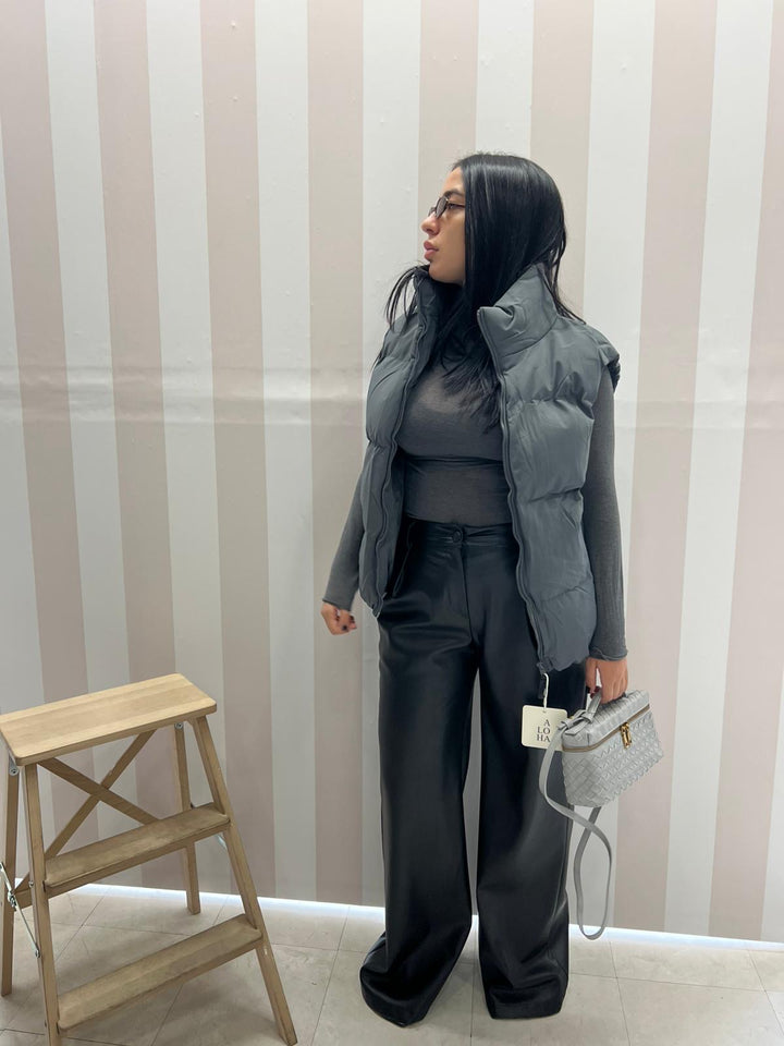 GILET GRIGIO