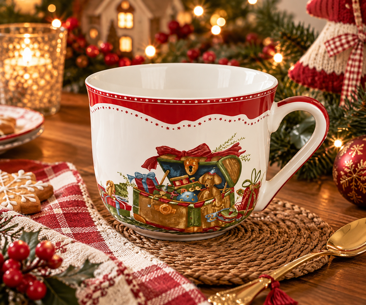 TAZZA CON BAULE DEI GIOCHI