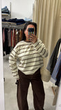 MAGLIA STRIPES PANNA