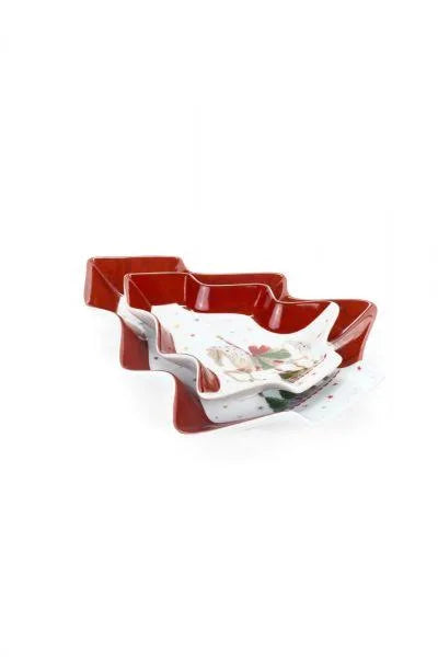 SET 2 PIATTI ALBERO “ LA GIOSTRA DI AMELIE”