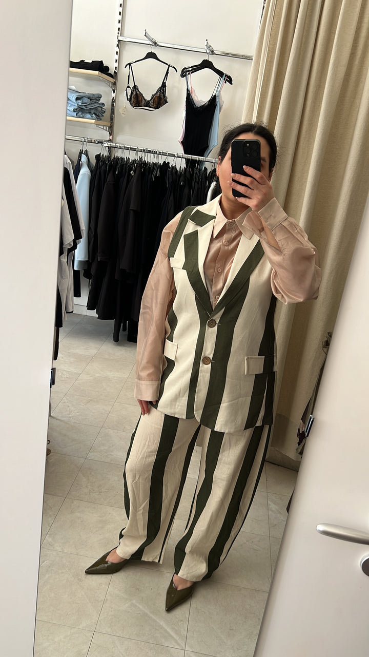 TAILLEUR RIGHE VERDE