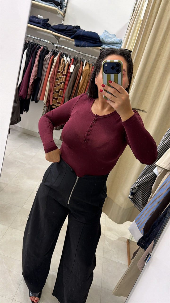 MAGLIA SERAFINO BORDEAUX