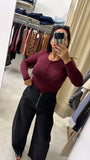 MAGLIA SERAFINO BORDEAUX