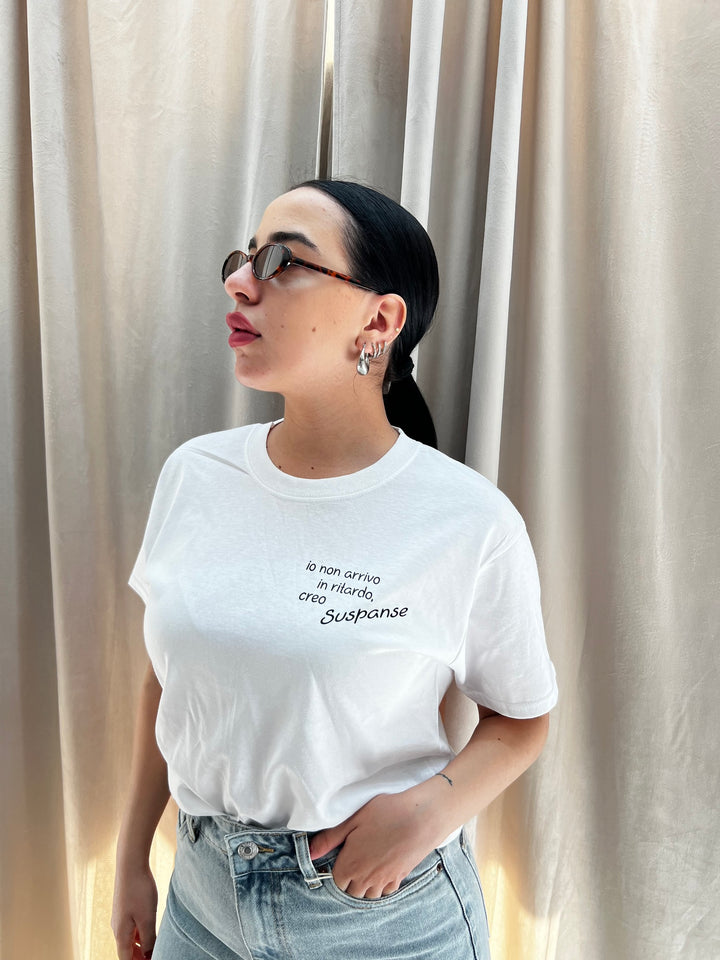 T-SHIRT con scritta