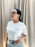 T-SHIRT con scritta
