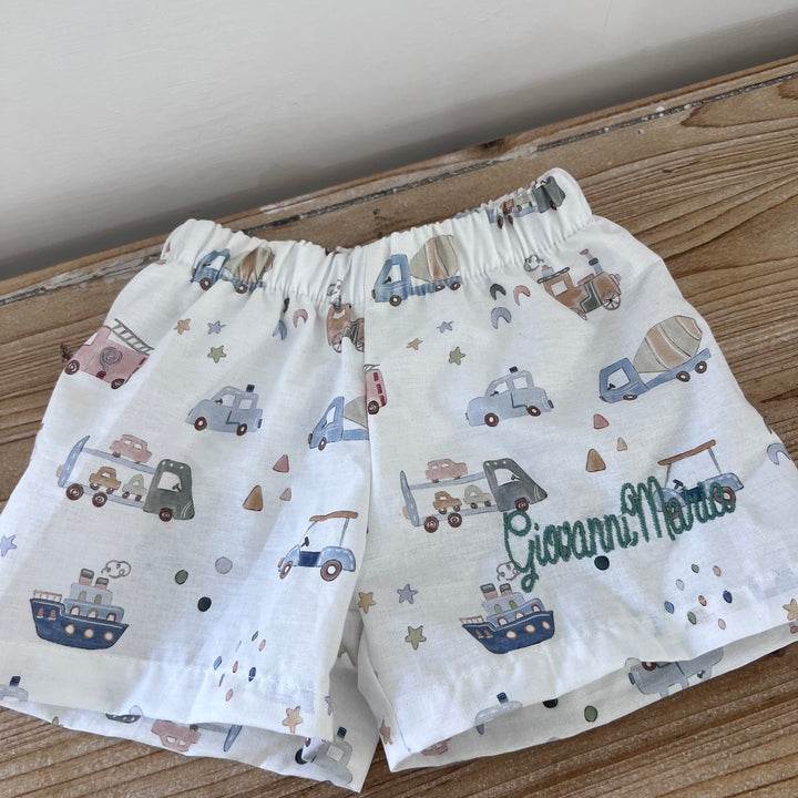 COSTUME PANTALONCINO VARIE FANTASIE