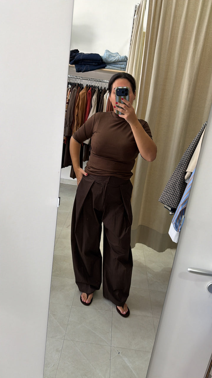 PANTALONI MARRONE