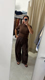 PANTALONI MARRONE