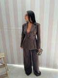 TAILLEUR MARRONE