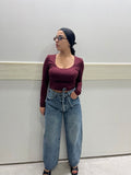 JEANS WIDE LEG