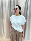 T-SHIRT LUMINA BIANCA