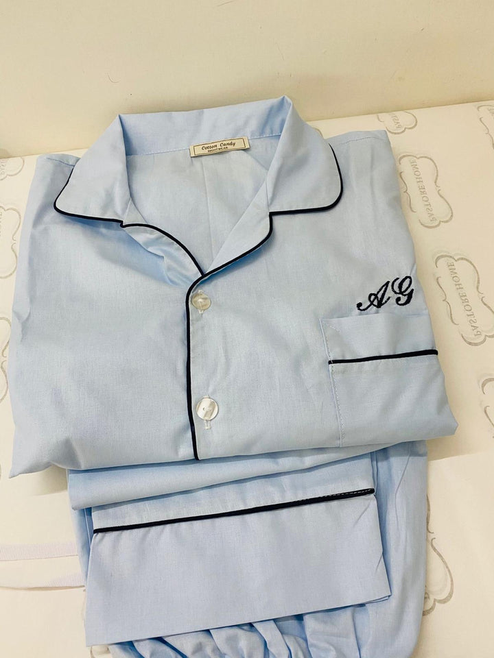 PIGIAMA CAMICIA tinta unita