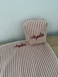 SET TOVAGLIETTA E PORTAMERENDA”RIGHE”