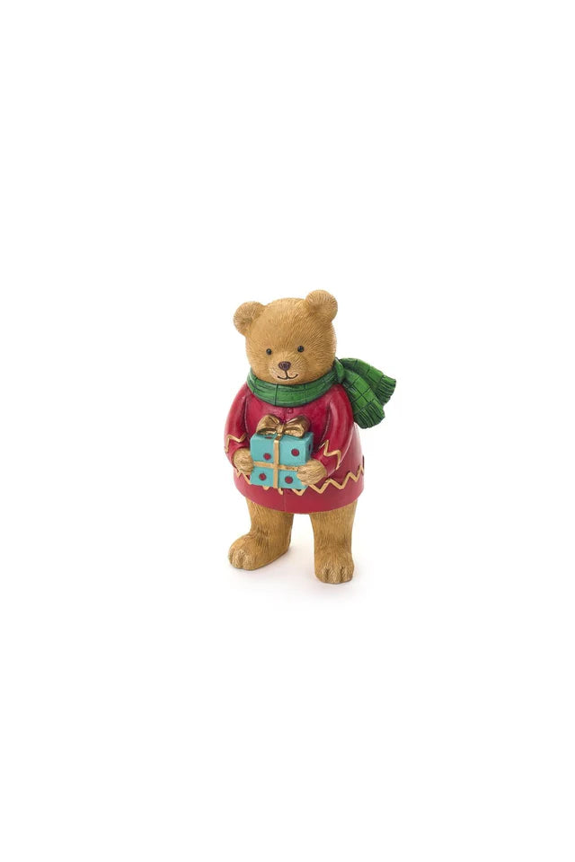 STATUINA ORSETTO 15,5cm “BEAR WONDERLAND “