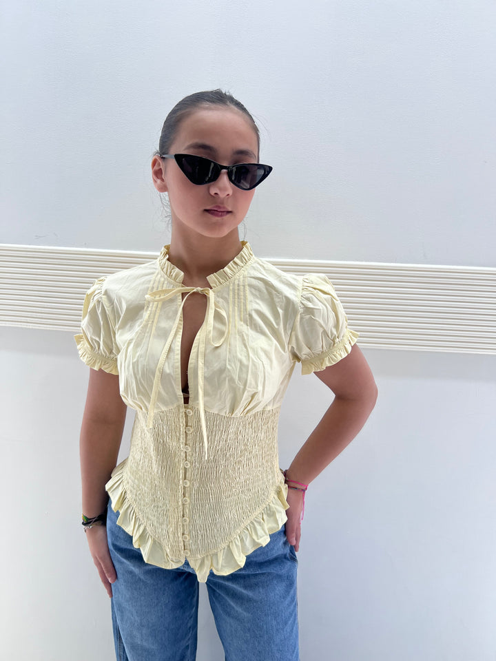 CAMICIA GIALLA