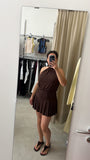 VESTITO MARRONE