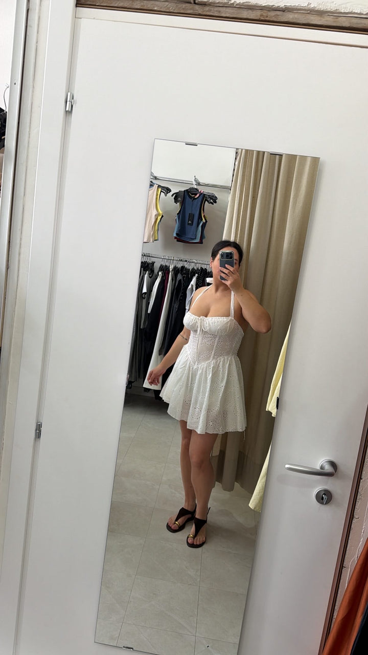 VESTITO SANGALLO BIANCO
