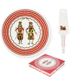 SET PIATTO E PALETTA VINTAGE TOYS