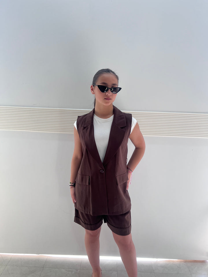 COORDINATO MARRONE