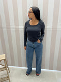 MAGLIA IN COTONE grigia