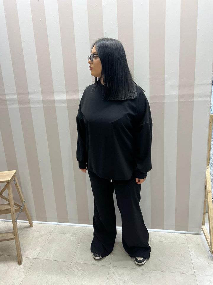 COORDINATO CURVY nero