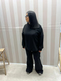 COORDINATO CURVY nero