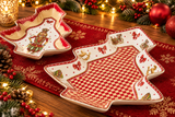 SET 2 PIATTI ALBERO VINTAGE TOYS