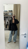 BLAZER CINTURA NERO