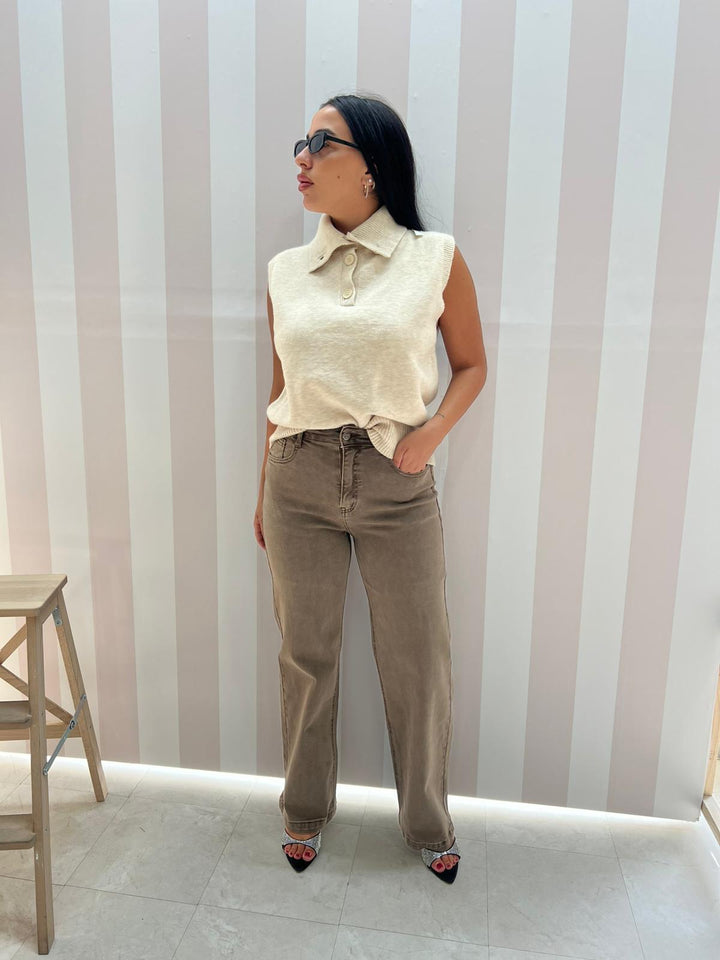 JEANS WIDE LEG
