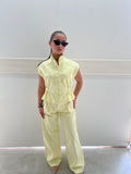 COORDINATO DENIM GIALLO