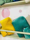 POCHETTE VELLUTO TRAPUNTATO