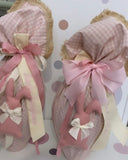 KIT “FRANGE E CONIGLIO”QUADRETTI E RIGHE”