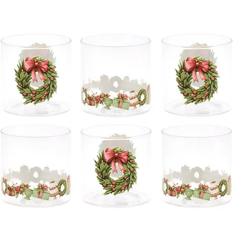 SET 6 BICCHIERI “LA STORIA DI NATALE”