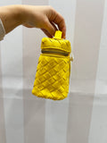 BAG INTRECCIATA gialla
