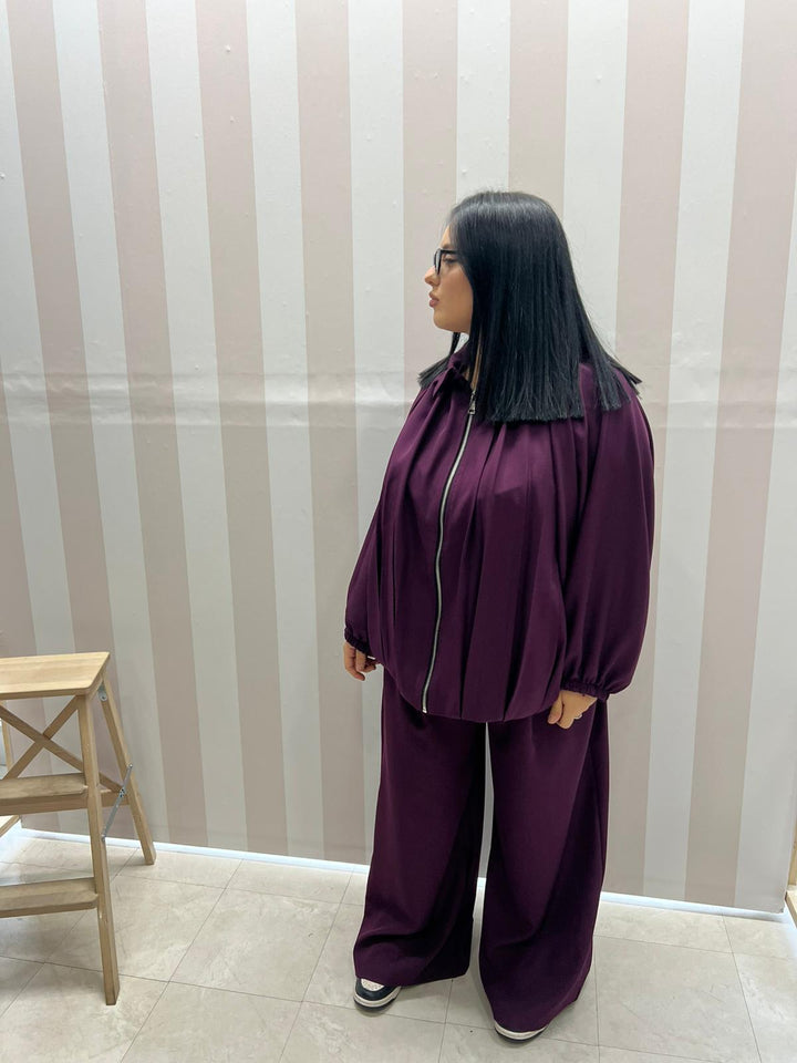 COORDINATO CURVY bordeaux