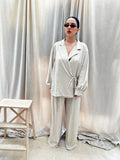 COORDINATO kimono beige