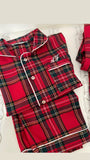PIGIAMA TARTAN CAMICIA ADULTO