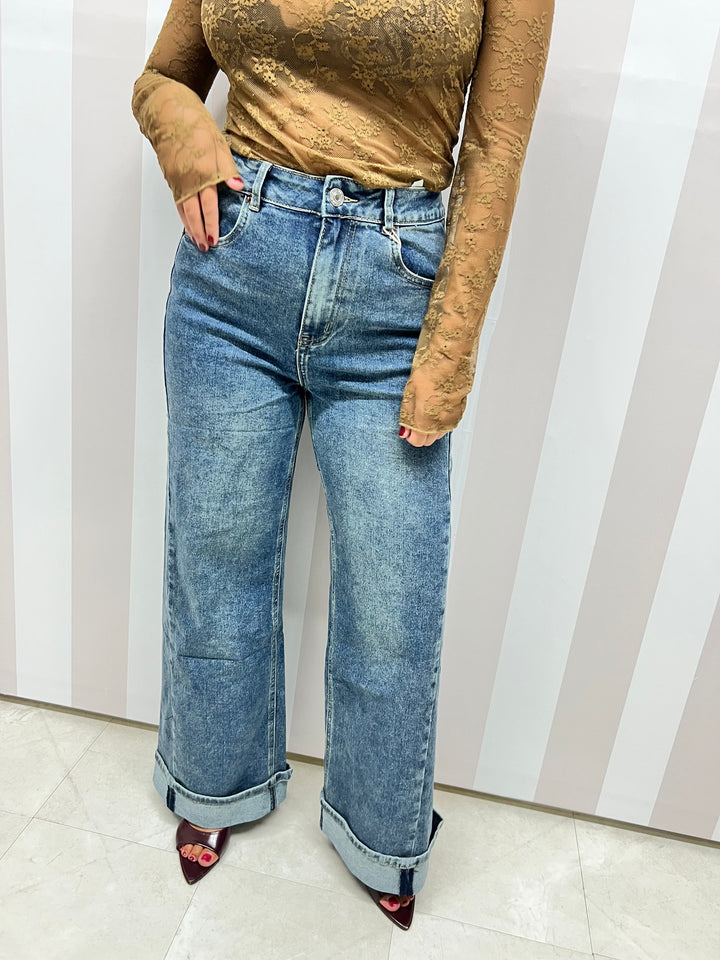 JEANS WIDE LEG
