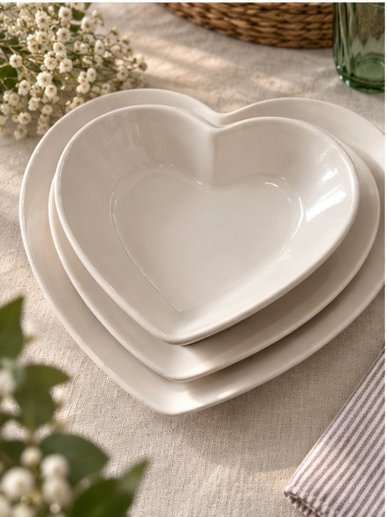 SET PIATTI CUORE