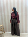 BLUSA bordeaux